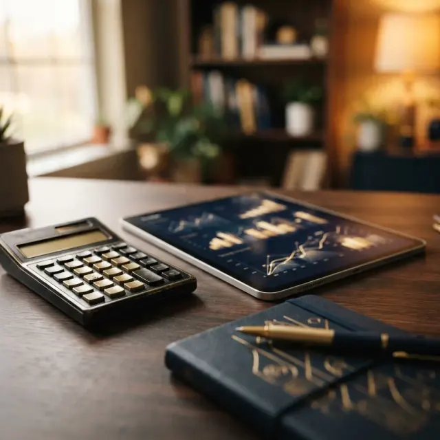 Calculadora e gráficos de investimento em anúncios